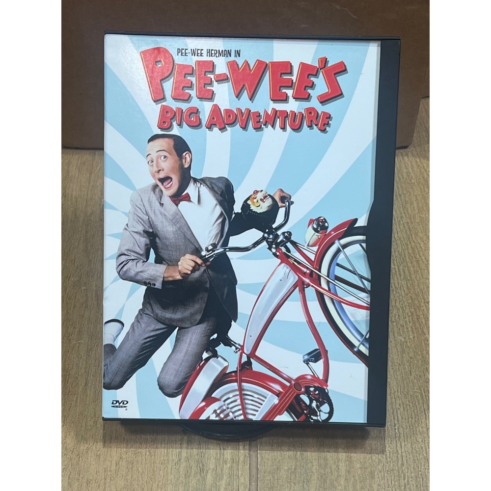 Pee-Wee's Big Adventure DVD 2000 Tim Burton Paul Reubens Comedy‎ Cult Classic